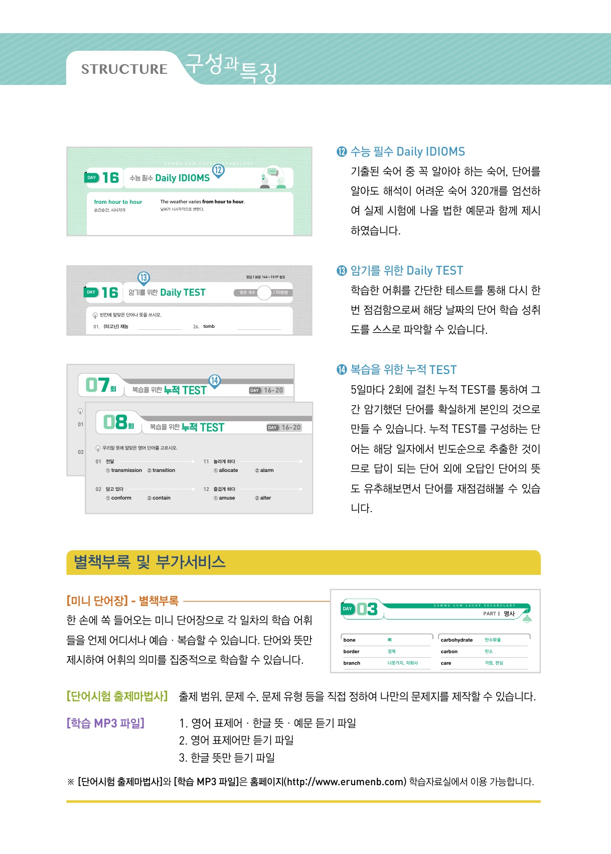숨마쿰라우데 수능 2000 WORD MANUAL 미리보기