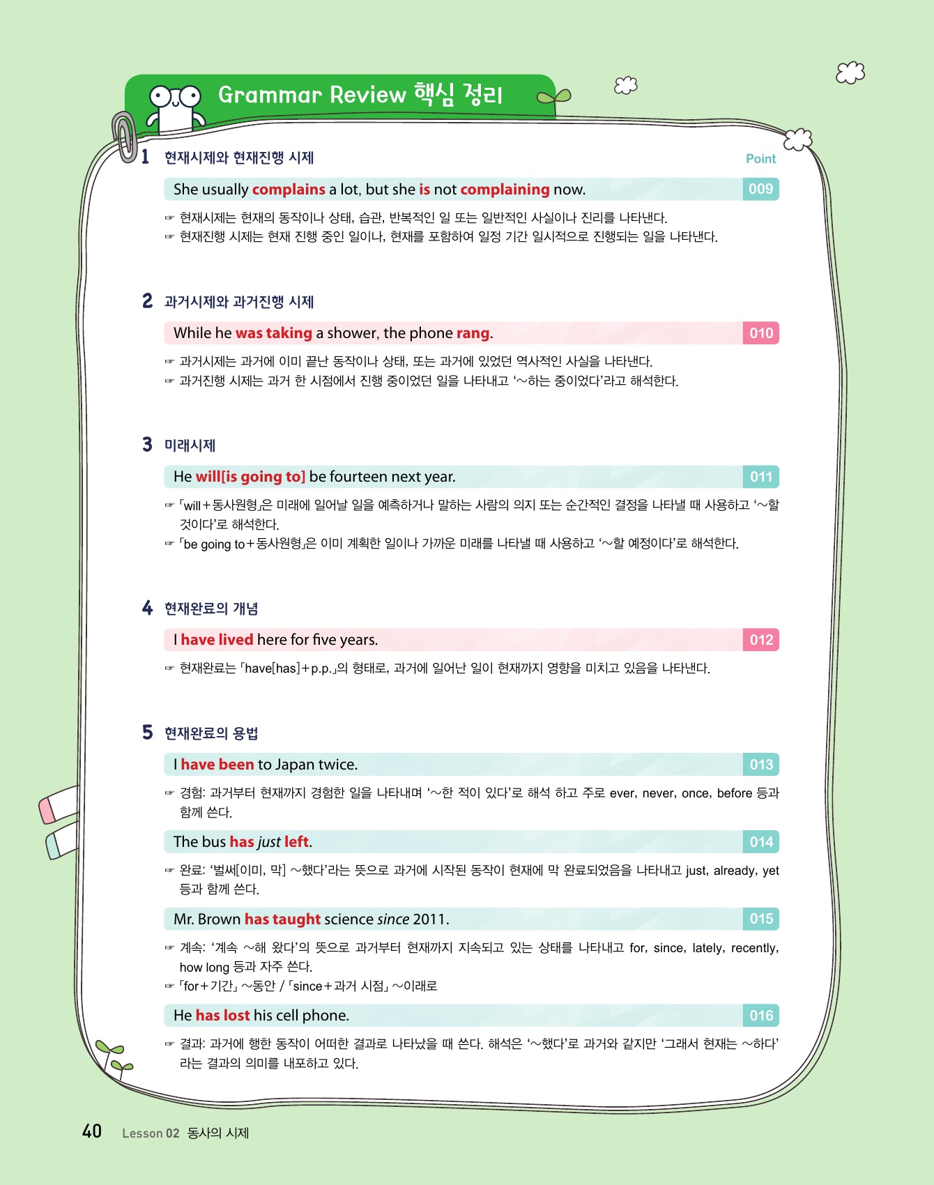 숨마주니어 중학 영문법 MANUAL 119 2 미리보기