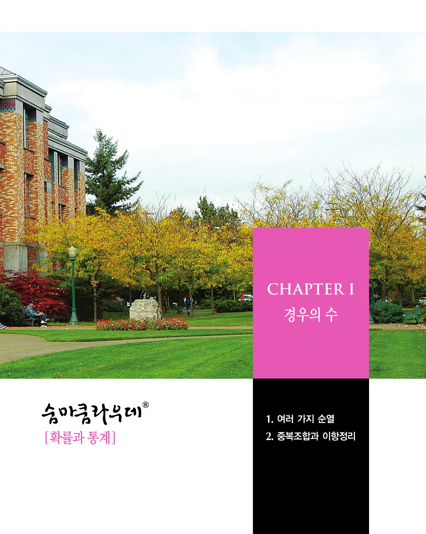숨마쿰라우데 수학기본서 확률과통계 미리보기