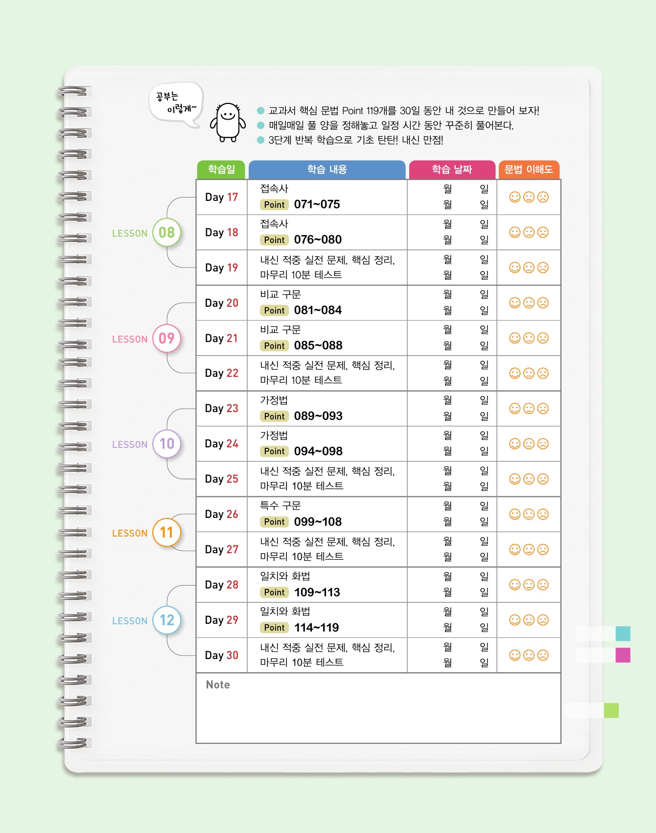 숨마주니어 중학 영문법 MANUAL 119 3 미리보기