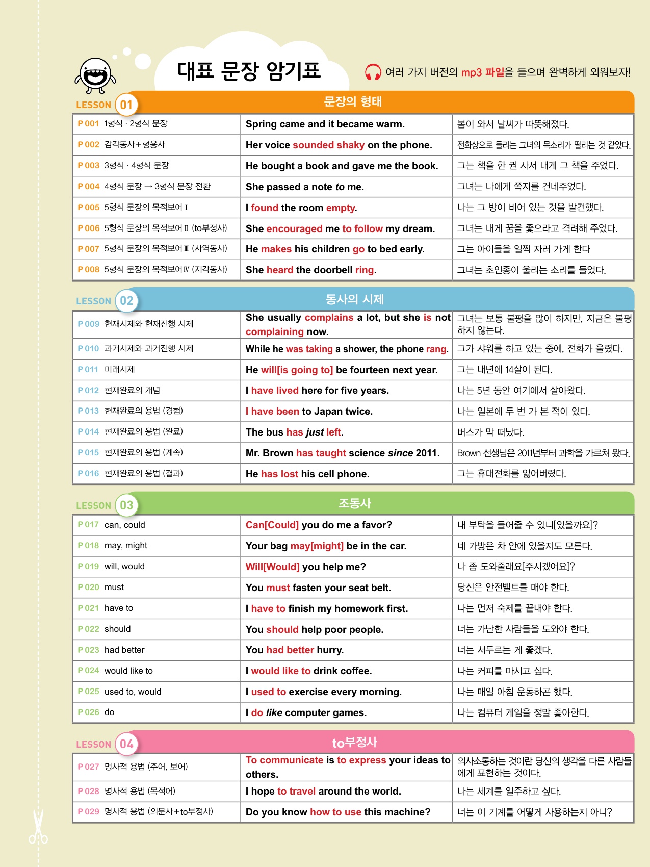 숨마주니어 중학 영문법 MANUAL 119 2 미리보기