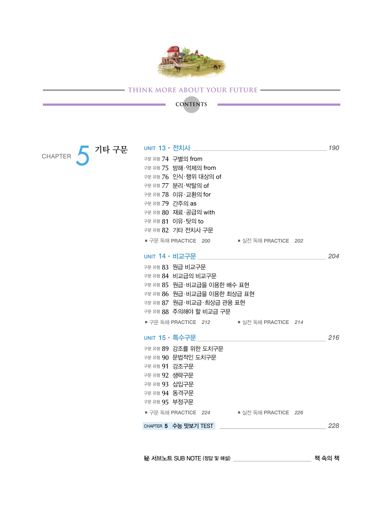 숨마쿰라우데 영어 구문독해 매뉴얼(MANUAL) 미리보기
